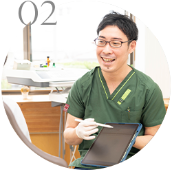 松本市の歯医者、平林歯科医院の初診の流れ