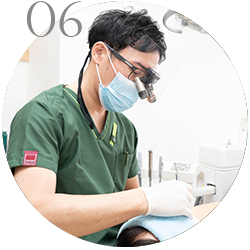 松本市にある平林歯科医院の治療の流れ